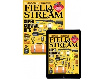 90% off Field & Stream Magazine - 12 months auto-renewal