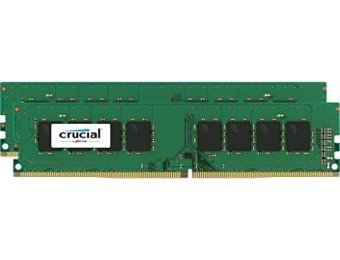 24% off Crucial 16GB (8GBx2) DDR4 2133 MT/s (PC4-17000) Memory