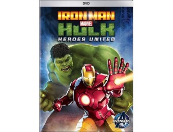 83% off Iron Man & Hulk: Heroes United DVD