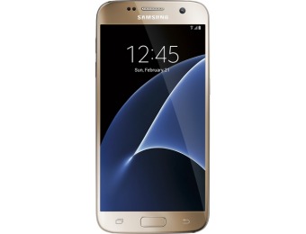 50% off Samsung Galaxy S7 32GB - Gold Platinum (verizon)