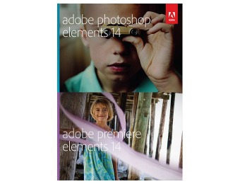 $75 off Adobe Photoshop Elements 14 and Premiere Elements 14