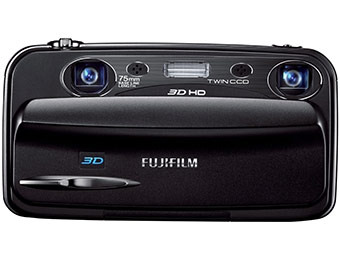 74% off Fujifilm FinePix W3 Real 3D HD Digital Camera / Camcorder