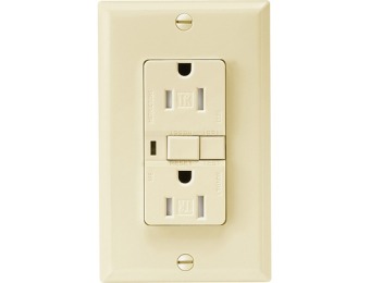 86% off Cooper Wiring Devices 15-Amp Almond GFCI Outlet