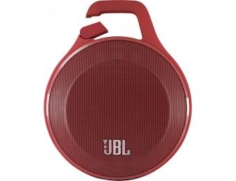 50% off JBL Clip Portable Bluetooth Speaker - Red