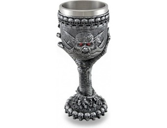 63% off Red Eyed Zombie Goblet w/Creepy Arm Stem Pewter Finish
