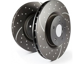 59% off EBC Brakes GD7412 Dimpled and Slotted Sport Rotors
