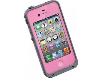 76% off Lifeproof iPhone 4/4S Waterproof Case, Pink