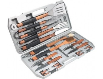 78% off Mr. Bar-B-Q 18-Piece Stainless-Steel Grill Tool Set