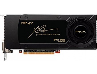 $50 off PNY XLR8 GeForce GTX 960 2GB GDDR5 Graphics Card