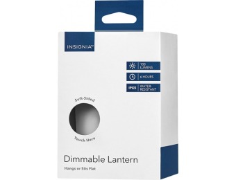 $5 off Insignia Dimmable Lantern