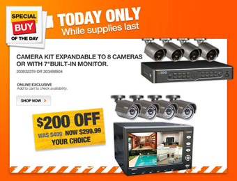 $200 off Select Expandable Q-SEE Surveillance Systems