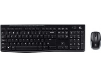 42% off Logitech MK270 Full-Size Wireless Keyboard and Mouse