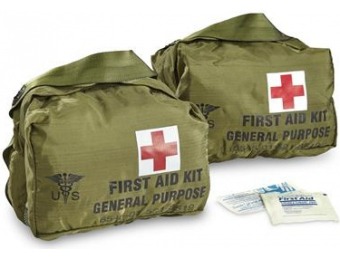79% off U.S. Military Issue First Aid Pouches, 2 Packs