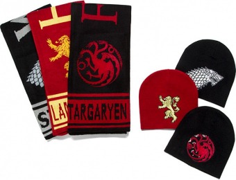 44% off Game of Thrones Beanie & Scarf Sets
