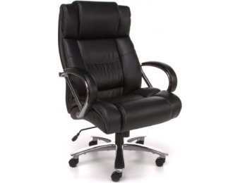 69% off OFM Avenger Series Big and Tall Leather Executive Swivel Chair