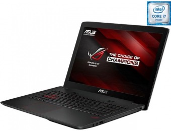 $223 off ASUS ROG GL552VW-DH74 Gaming Laptop, i7, 16GB, 1TB, SSD