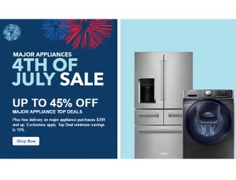 Best Buy July 4th Sale - Up to 45% off Major Appliances