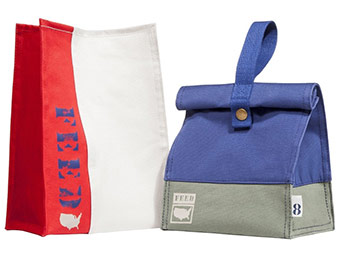 20% off FEED for Target Lunch Bag (blue or red/white)