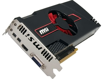 $110 off MSI R7950-3GD5/OC 3GB Radeon HD 7950 after $30 rebate