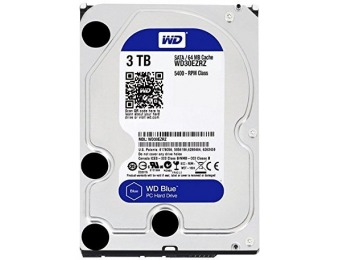 $31 off WD Blue 3TB Desktop Hard Disk Drive