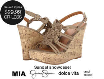 Sandal Showcase Sale, Women's Sandals $29 or Less, 450+ Styles
