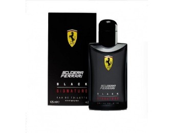 45% off BLACK SIGNATURE By Scuderia Ferrari For Men. 4.2 oz
