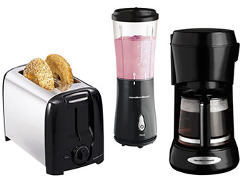 Hamilton Beach Toaster, Blender and Coffee Maker Value Bundle