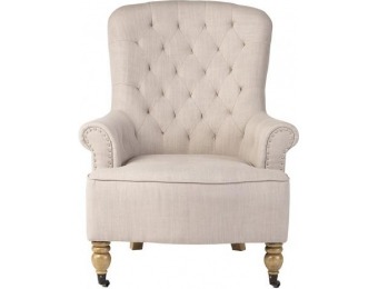 $229 off Voltaire Lounge Chair 39.5"Hx33"W, Beige