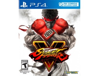 75% off Street Fighter V - Playstation 4