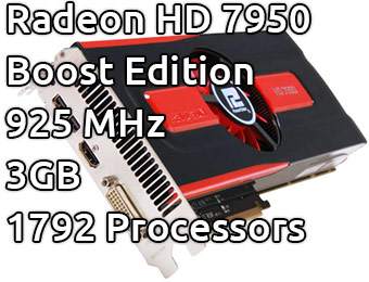 $100 off PowerColor Radeon HD 7950 3GB w/ promo & $30 rebate