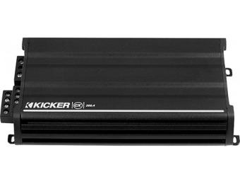 $80 off Kicker CX300.4 600W AB Bridgeable Multichannel Amplifier