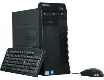 $160 off Lenovo A Grade Desktop Computer, Core i5, 8 GB, 500GB, SSD