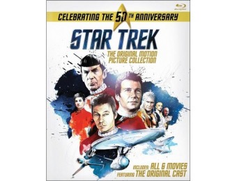 50% off Star Trek: Original Motion Picture Collection Blu-ray