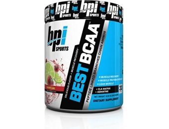 65% off BPI Sports Best BCAA Powder, Cherry Lime, 10.58 Ounce