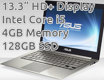 40% off Asus Zenbook UX31E-XB51 13.3" Laptop, code: EMCYTZT3978