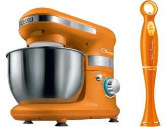 $60 off Sencor 6 Speed Stand Mixer And Hand Blender Bundle - Orange