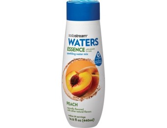 66% off Sodastream Waters Essence Peach Sparkling Drink Mix