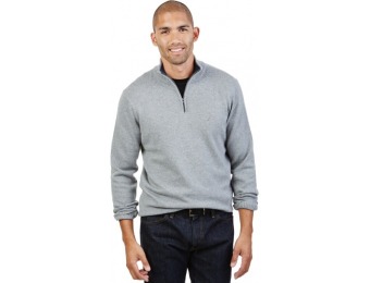 89% off Nautica Big and Tall Quarter-Zip Sweater