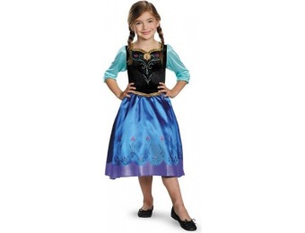 72% off Disney Frozen Anna Traveling Classic Child Costume