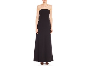 76% off MILLY Vanessa Strapless Italian Cady Gown