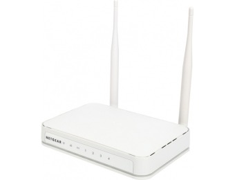 50% off Netgear Wireless N300 Wi-Fi Router with External Antennas