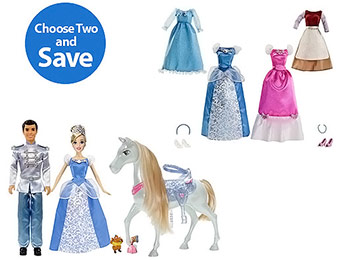 60% off Disney Princess Cinderella Fashion/Doll Value Bundle