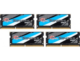 48% off G.SKILL Ripjaws Series 64GB (4x16G) DDR4 2400 Laptop Memory