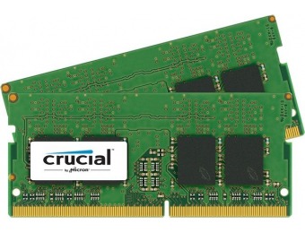 48% off Crucial 32GB (2 x 16G) DDR4 2133 (PC4 17000) Laptop Memory