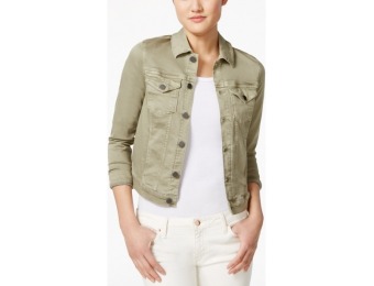 40% off Calvin Klein Jeans Green Wash Denim Jacket