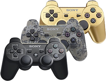 $17 off PlayStation 3 Dualshock 3 Wireless Controllers (9 colors)