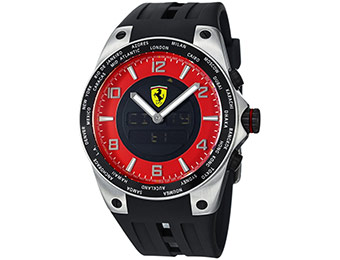 74% off Ferrari World Time Swiss Chronograph Movement Watch
