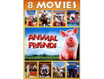 50% off Animal Friends: 8 Movies 2 Discs DVD