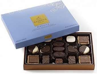 25% off Godiva Chocolatier Chocolate Biscuit Box, 36 Count