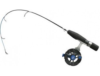 70% off No. 8 Code Blue In-line Ice Fishing Combo